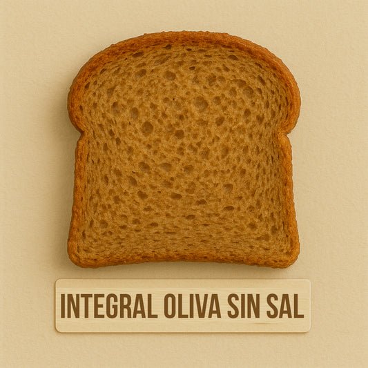 Pan Integral con Oliva sin Sal
