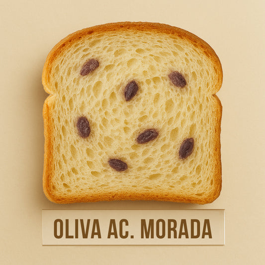 Pan Aceitunas Moradas con Oliva