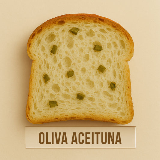 Pan Aceitunas con Oliva