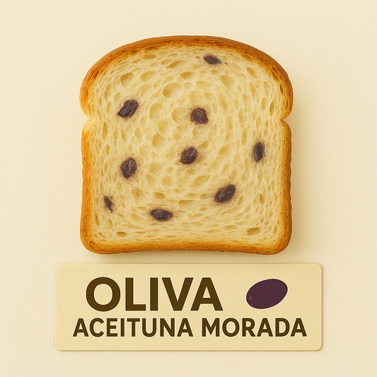 Pan de Aceitunas Moradas con Oliva