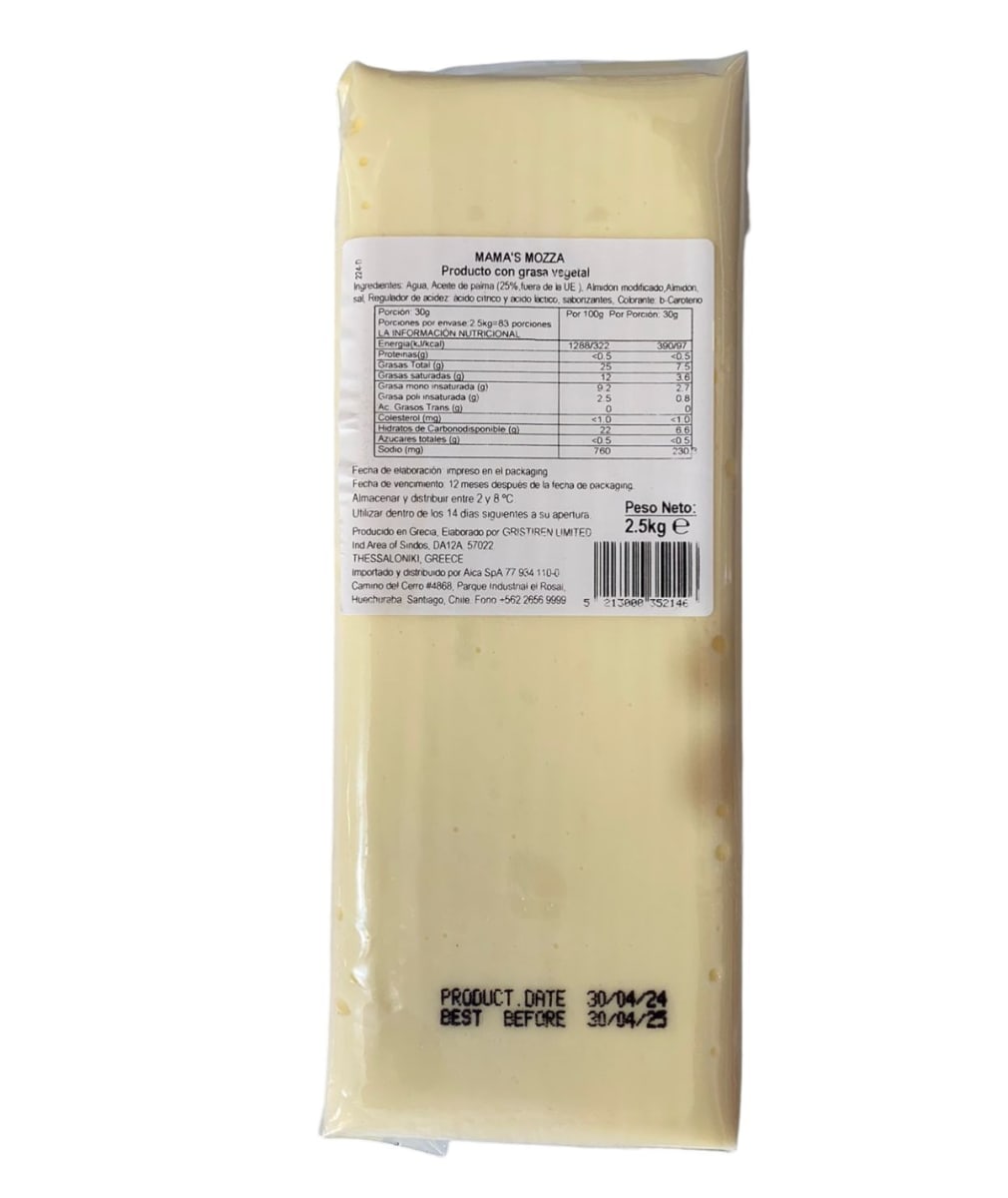 Queso Vegetal Mamma Mozza