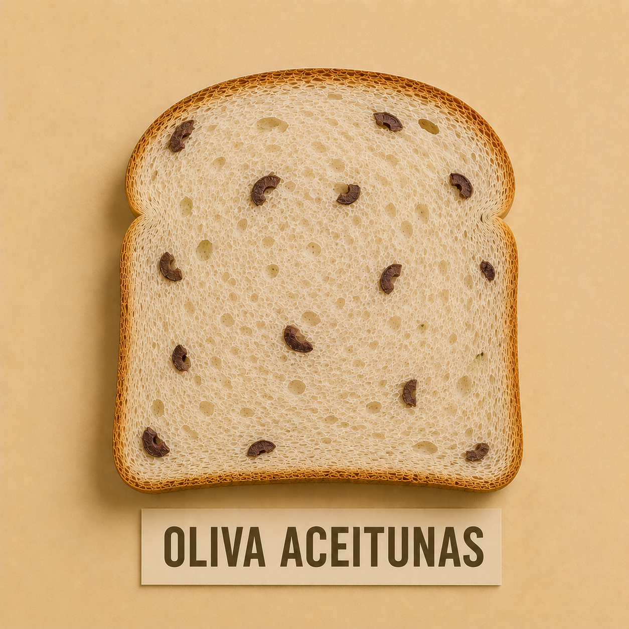 Pan Aceitunas con Oliva