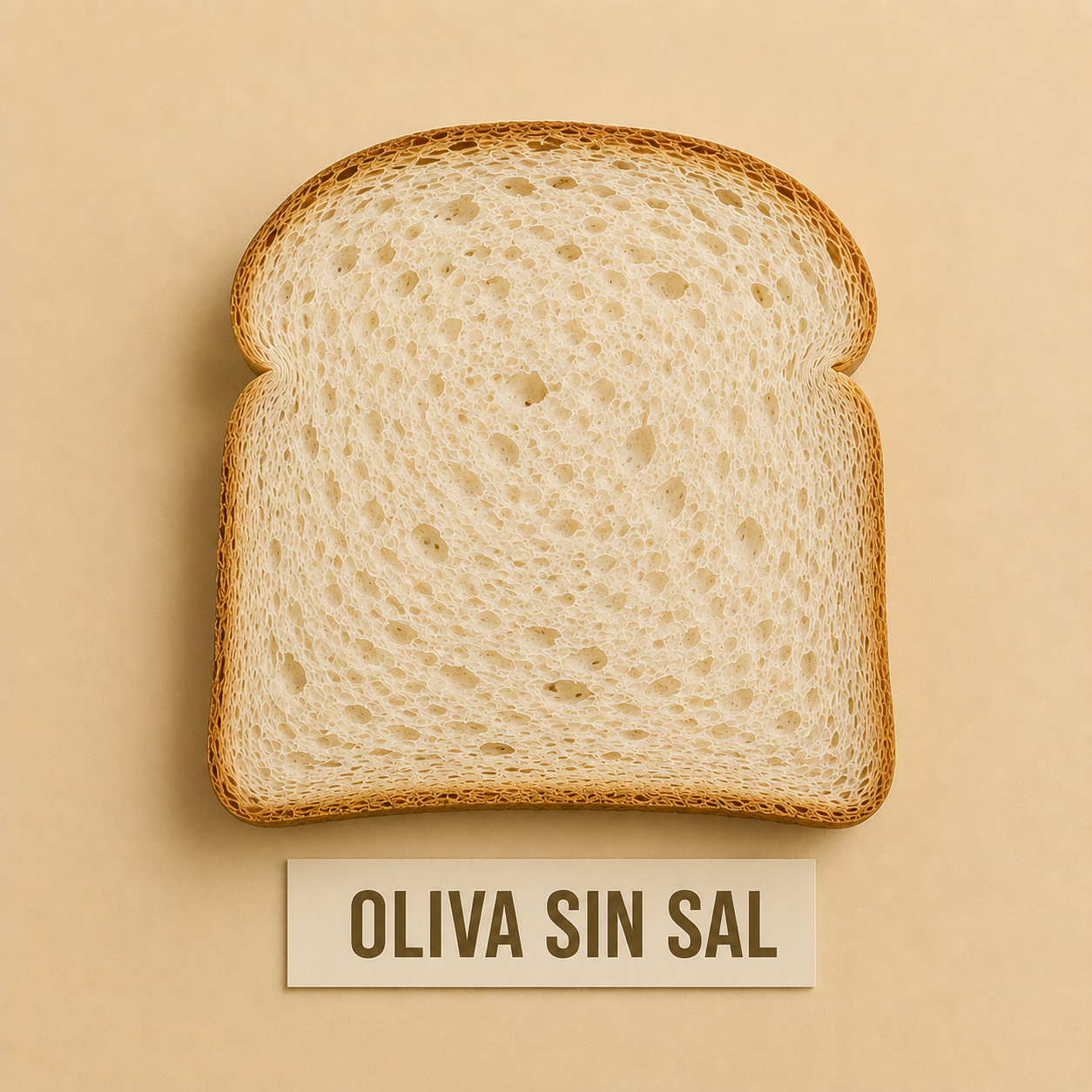 Pan Sin Sal con Oliva